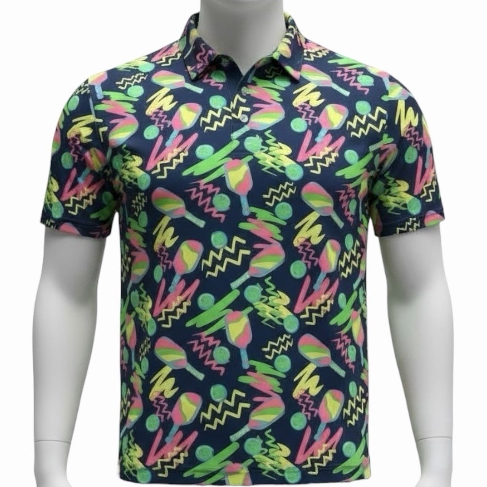 Chubbies The Backhand Winner Performance Polo‎ Men's Size L